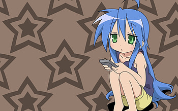 Izumi Konata, kawaii, lucky star, anime HD wallpaper