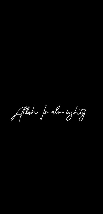 Allah, electric blue, midnight HD phone wallpaper