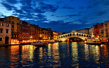 Landscape, Rivers, Bridges HD wallpaper