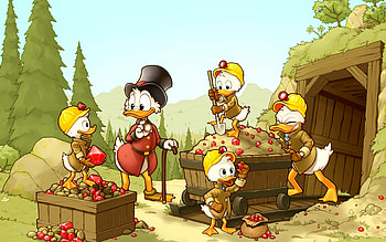 Stones, Disney mine, Huey, Dewey HD wallpaper