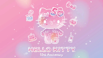 Hello Kitty 50th Anniversary – Cute & Magical Celebration!, Hello Kitty HD wallpaper