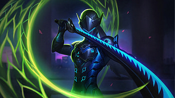 Genji Overwatch Art , genji-overwatch, overwatch, games, artwork, artstation HD wallpaper