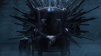 2020 John Wick, john-wick, movies, artwork, dog HD wallpaper