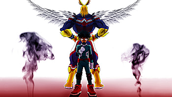 My Hero Academia All Might Wings HD wallpaper