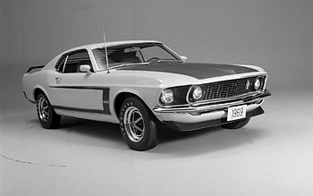 Gray, 1969 Ford Mustang Boss 302, sports car HD wallpaper