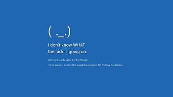 Blue Screen of Death, Death, Screen, of, Blue HD wallpaper
