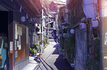 Captivating alley artworks, Captured alleys, Artistic alley shots, Urban alley visuals HD wallpaper
