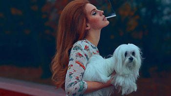 Lana Del Rey's , Ethereal background , Dreamy atmosphere, Captivating beauty HD wallpaper