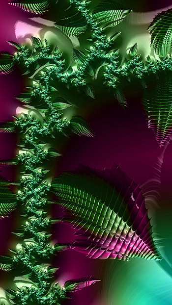 Abstract, Patterns, Fractal, Irregularities, Ribbed HD phone wallpaper