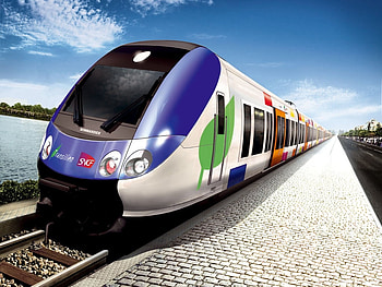 high speed train, 3d and cg, abstract HD wallpaper