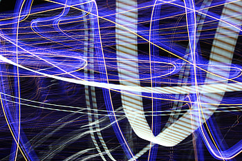 Abstract, Bright, Lines, Wavy, Neon HD wallpaper