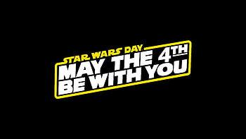Star Wars May The 4th Be With You , star-wars, movies, dark, black HD wallpaper