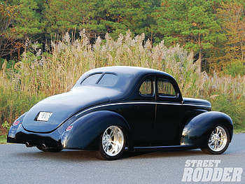 Street Shaker, classic, 1940, dk blue, blue oval HD wallpaper