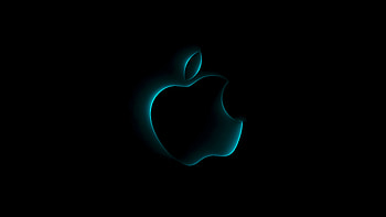 Glowing Apple Art , apple, computer, artist, artwork, digital-art HD wallpaper