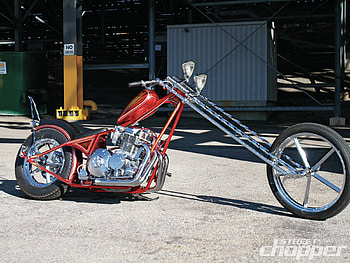 Wayback Machine, bike, classic, custom, 1977 HD wallpaper