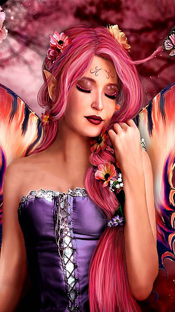 wings, fantasy, fairy HD phone wallpaper