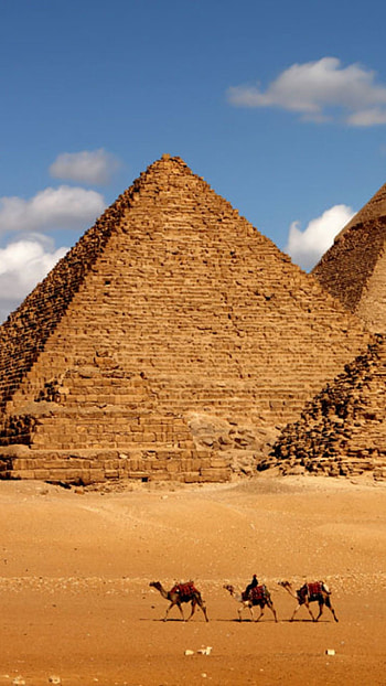 Pyramid wonder, Ancient treasures, Cairo's splendor, Egyptian history HD phone wallpaper