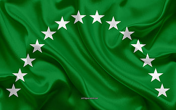 Flag of Risaralda Department, , silk texture, Risaralda Department, Risaralda, Colombian Department, Risaralda flag, Colombia HD wallpaper