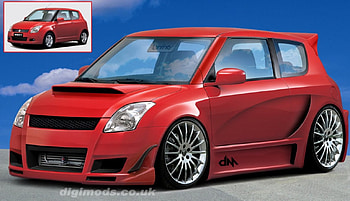 SUZUKI SWIFT MODIFICATION, suzuki swift, modification, car HD wallpaper