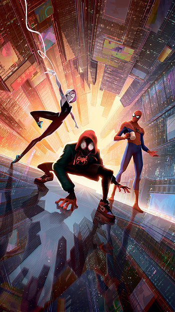 Spider-Man: Into the Spider-Verse (2022) movie HD phone wallpaper