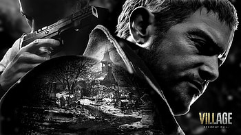 Resident Evil Village, Chris Redfield, Ethan Winters, Resident Evil, Video Game HD wallpaper