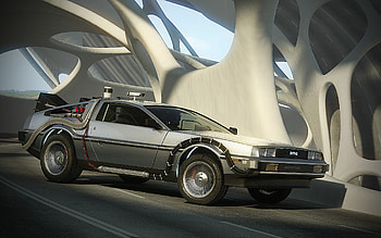 DeLorean DMC-12, Back to the Future HD wallpaper