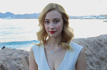 Gorgeous, blonde, Sarah Gadon HD wallpaper