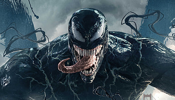 Venom, 2018 movie, official poster HD wallpaper