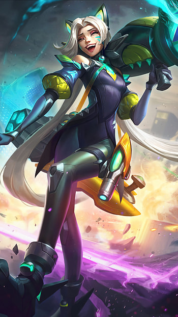 Battle Cat Jinx, legends, league, of, skin HD phone wallpaper