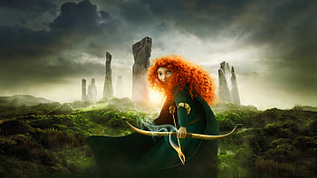 Dunbroch, Princess Merida (Brave) HD wallpaper
