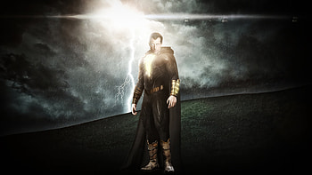 The Black Adam , black-adam, superheroes, artist, artwork, digital-art, deviantart HD wallpaper