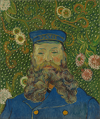 Portrait of Joseph Roulin, Vincent van Gogh HD phone wallpaper