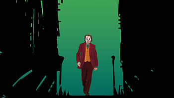 Joker Walking Fame, joker-movie, joker, superheroes, supervillain, artwork HD wallpaper