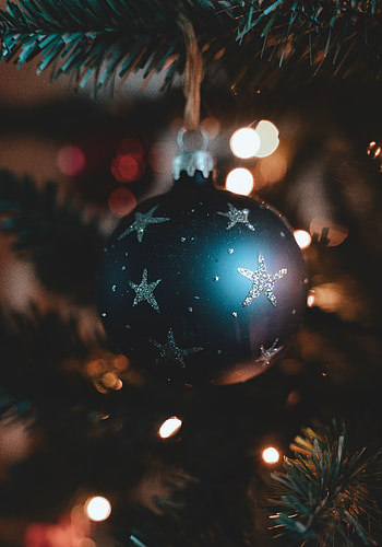 Holidays, New Year, Christmas, Ball, Christmas Tree, Decoration HD phone wallpaper