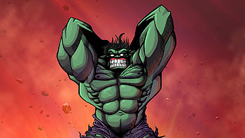 Hulk Comic Art, hulk, superheroes, artwork, digital-art, behance HD wallpaper
