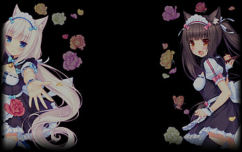 NEKOPARA Vol. 0 Background Chocola & Vanilla 2 HD wallpaper