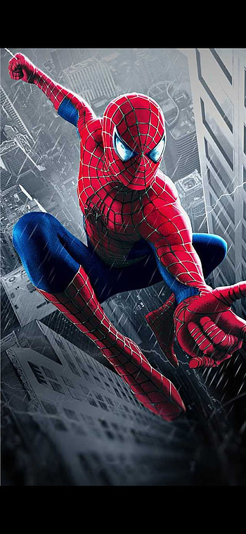Spider men, red, automotive_design HD phone wallpaper