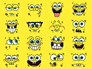 Face Spongebob Squarepants Anime HD wallpaper