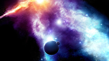 Landscape, Planets, Universe HD wallpaper
