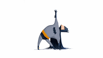 Batman Exercise, batman, superheroes, portrait, artwork, arstation HD wallpaper