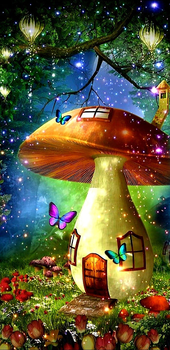 Forest Fantasy, trippy HD phone wallpaper