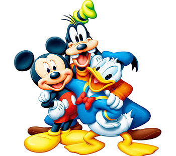 mickey mouse donald duck wall paper HD wallpaper