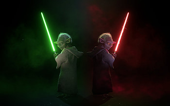 Yoda's Dark Side, Yoda, Star Wars, video game, Star Wars Battlefront II (2017) HD wallpaper