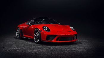 Porsche 911 speedster concept II, sports car, 2018 HD wallpaper