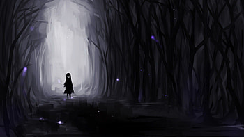 Dark Anime Scenery and Backgrounds 2720 - Site HD wallpaper