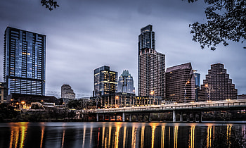 Austin Skyline, Travels, of the week, Andy's travel blog HD wallpaper