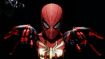 Iron spider, PlayStation game art, 2022 HD wallpaper