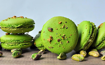 Cute macaron , Adorable and sweet, Colorful dessert background, Delightful indulgence HD wallpaper