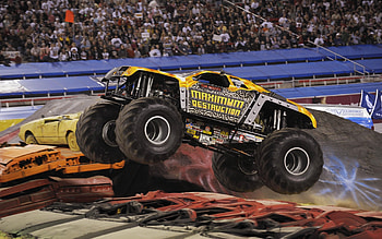 Maximum Destruction, Monster Trucks HD wallpaper