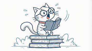 Funny Cat Reading - Ultra, funny, Study, cat, book, reading HD wallpaper